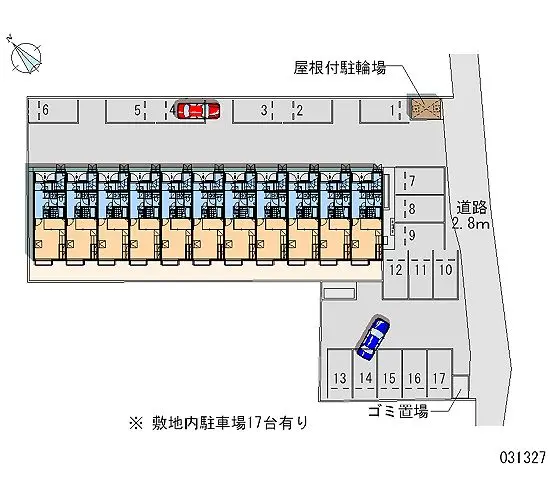 ★手数料０円★鈴鹿市道伯４丁目　月極駐車場（LP）